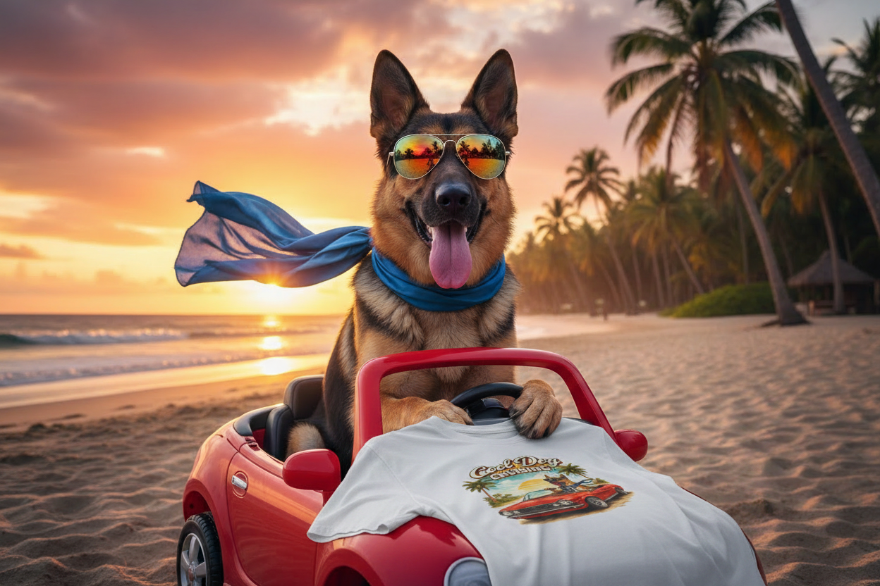 Dog Driving Club T-Shirts
