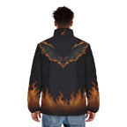 Men's Phoenix Flame Puffer Jacket (AOP)