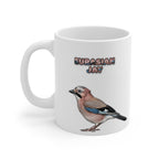Eurasian Jay Coffee Mug – 11oz Ceramic Mug for Animals With Facts Series 3 Gifts