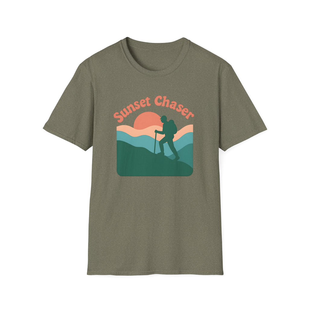 Hiker on Sunset Trail Tee