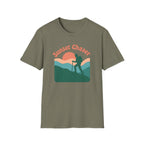 Hiker on Sunset Trail Tee