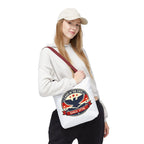 Patriotic Eagle Tote Bag - "Land of the Free Since 1776" Americana Canvas Tote