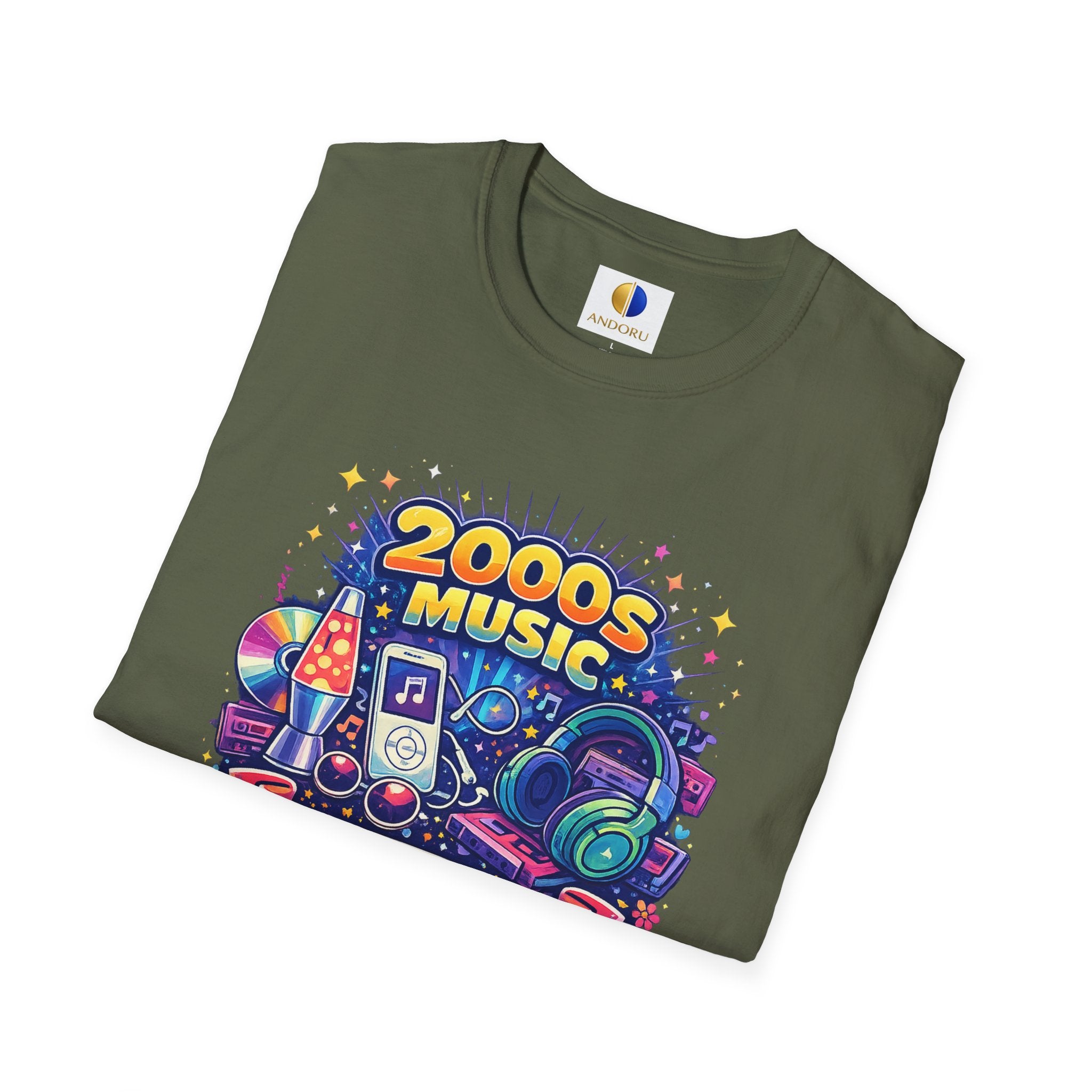 2000s Music T-Shirt — Retro Party All Night Graphic Tee