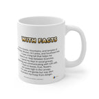 Langur Monkey Coffee Mug – 11oz Ceramic Mug for Animals With Facts Series 2 Gifts