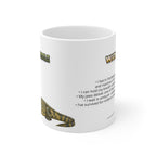Nile Crocodile Coffee Mug – 11oz Ceramic Mug for Animals With Facts Series 1 Gifts