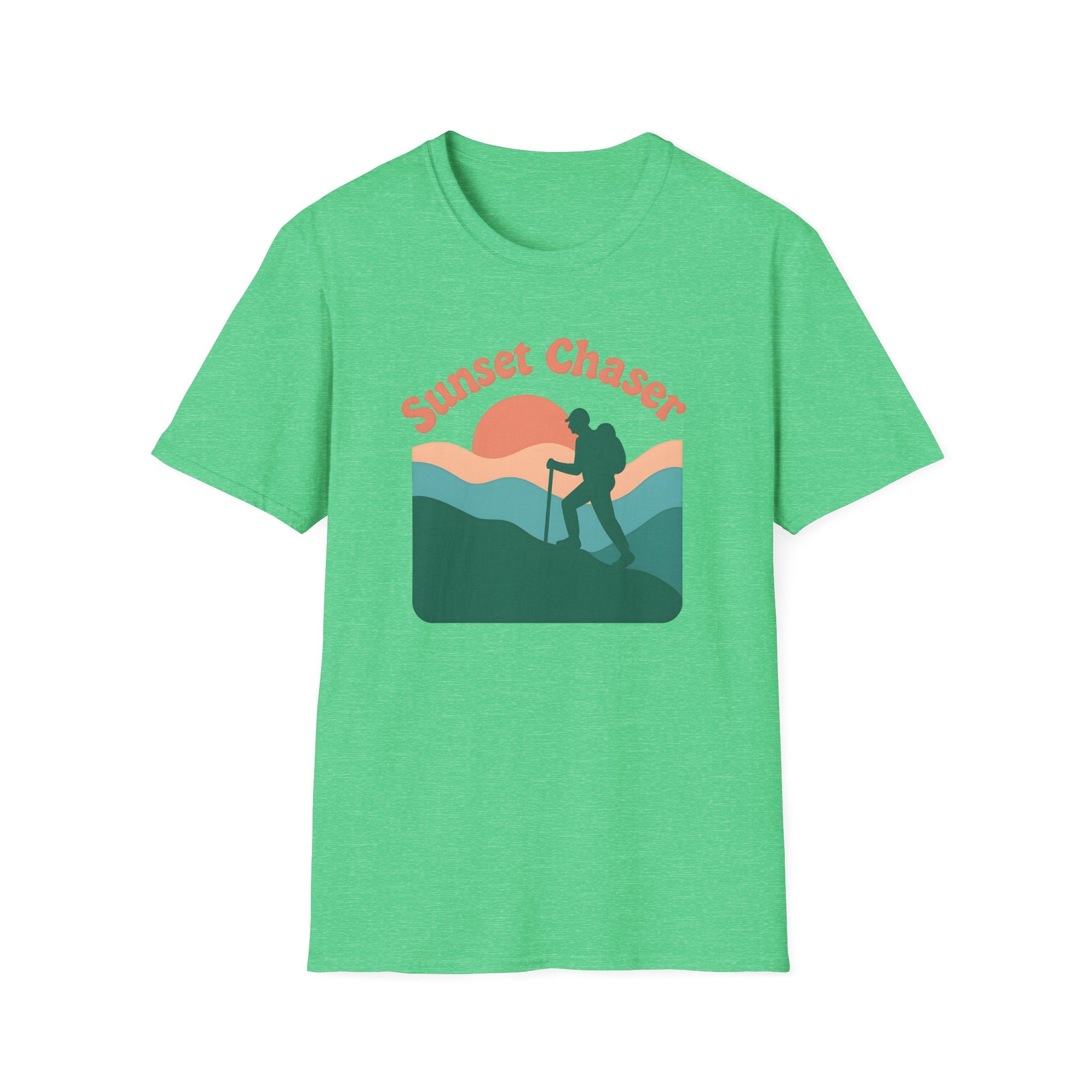 Hiker on Sunset Trail Tee