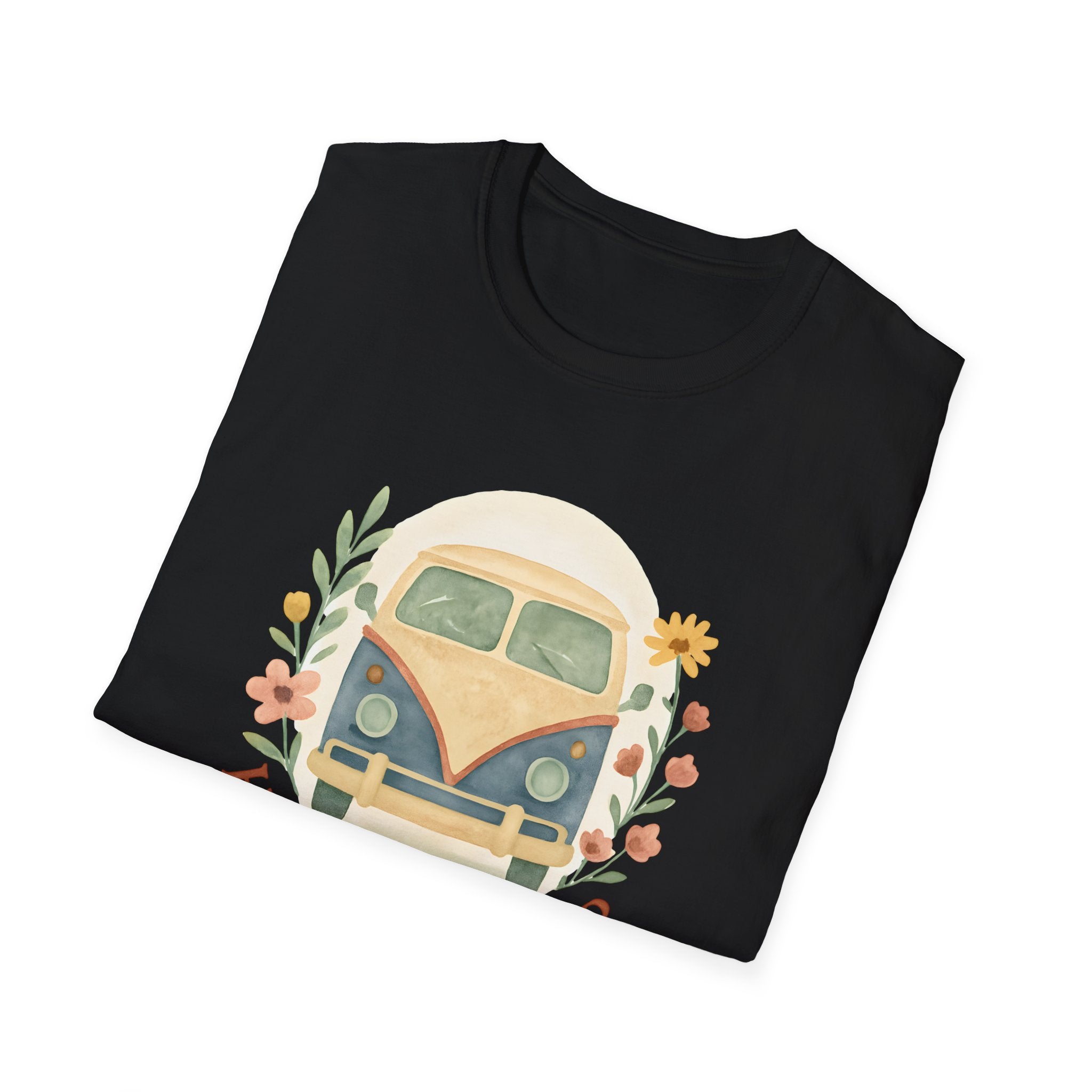 Floral Camper Van Tee