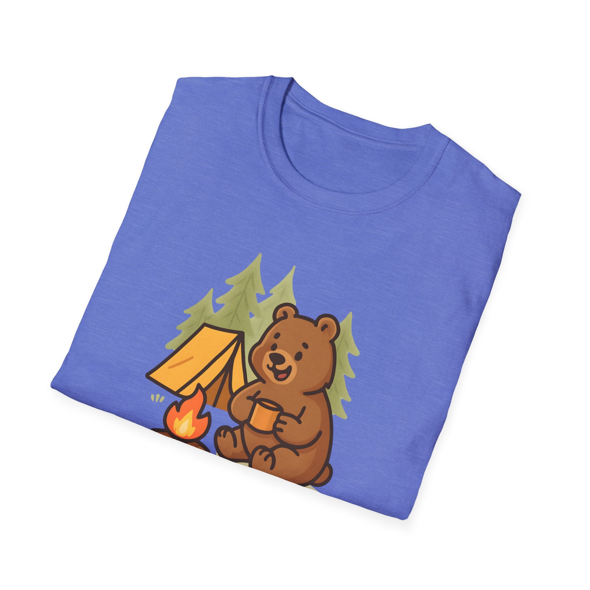 Bear at Campfire Tee