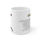 Hoopoe Coffee Mug – 11oz Ceramic Mug for Animals With Facts Series 3 Gifts