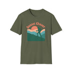 Hiker on Sunset Trail Tee