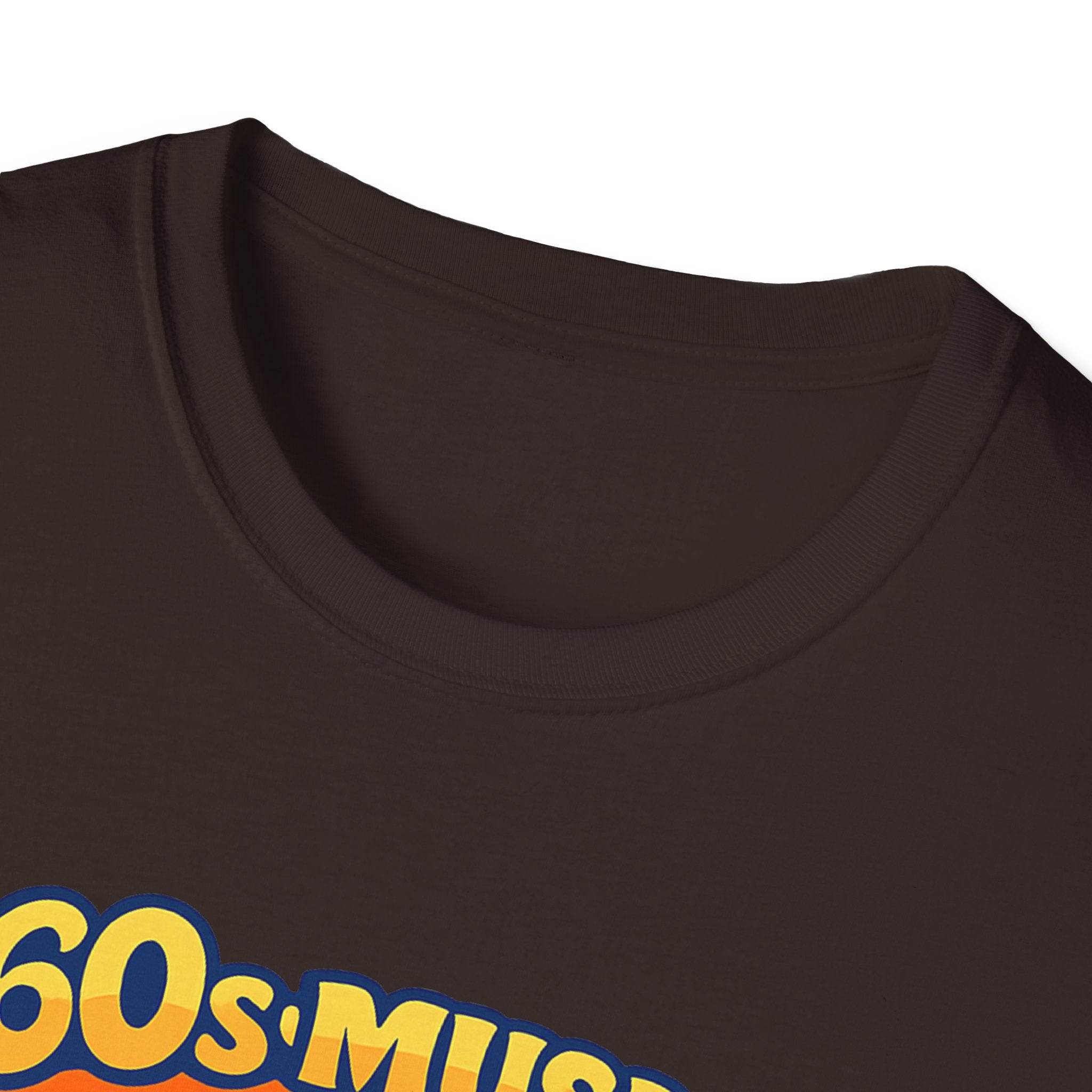 60s Music T-Shirt — Retro Peace & Love Vintage Radio Design
