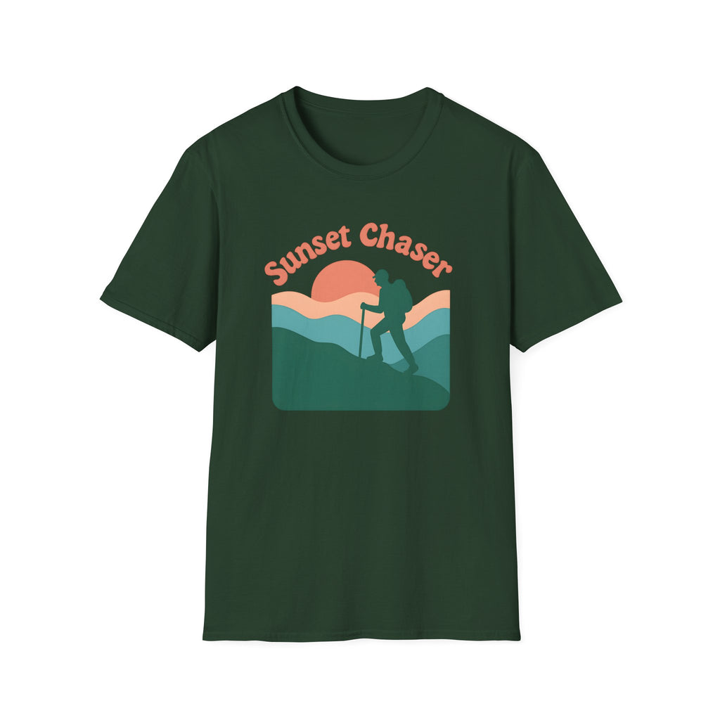 Hiker on Sunset Trail Tee