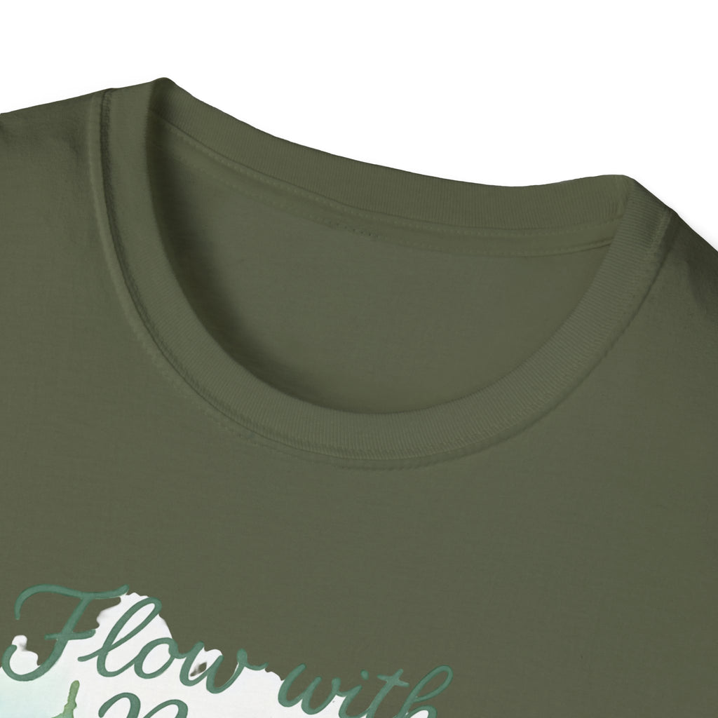 Flow With Nature T-Shirt — Yoga & Meditation Forest Tee