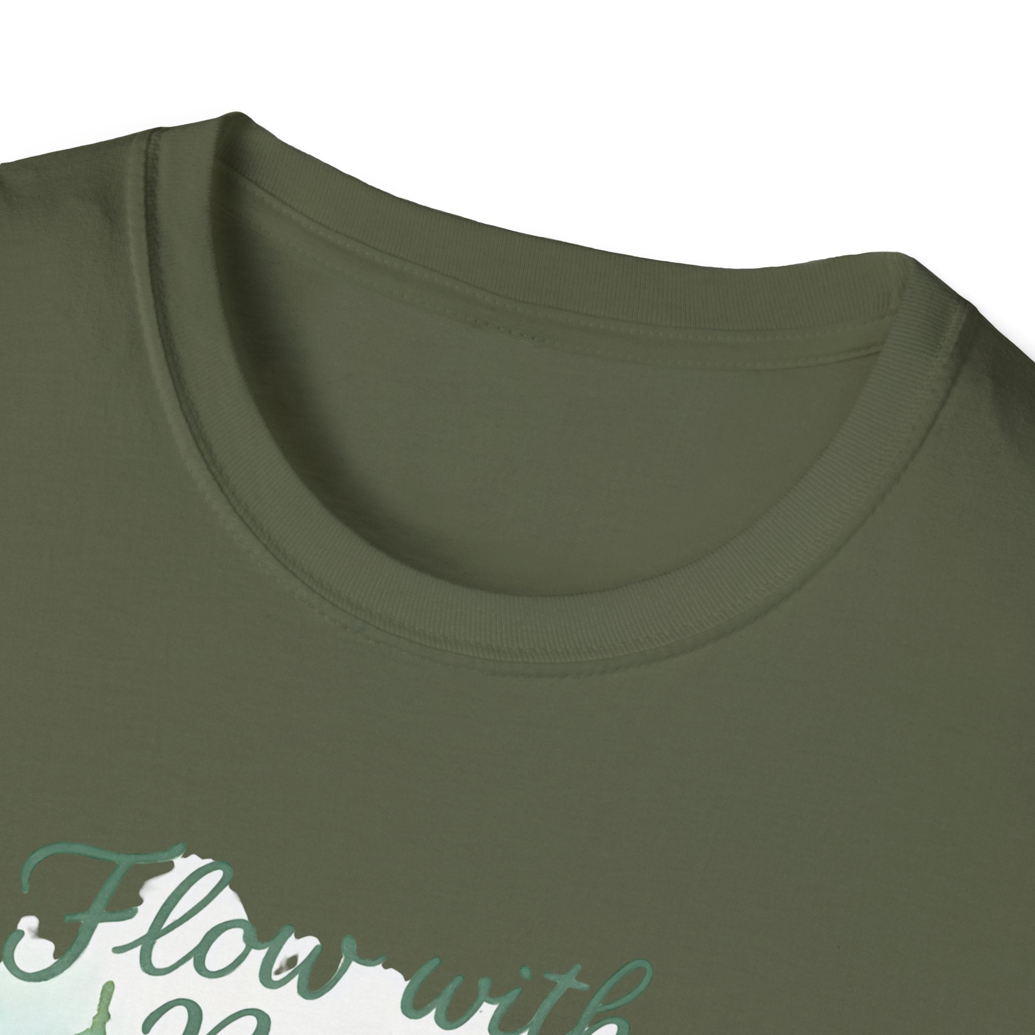 Flow With Nature T-Shirt — Yoga & Meditation Forest Tee