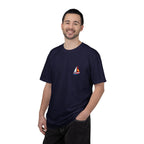 Sailboat Pocket T-Shirt — Colorful Minimal Nautical Tee