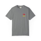 Beach Umbrella Pocket T-Shirt — Minimal Summer Graphic Tee
