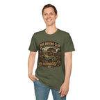 Dog Driving Club T‑Shirt — National Park Explorer Retro Pet Road Trip Tee