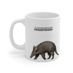 Aardvark Coffee Mug – 11oz Ceramic Mug for Animals With Facts Series 1 Gifts