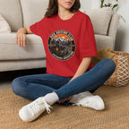 Official Dog Driving Club T‑Shirt — Pawprint Adventure Graphic Tee
