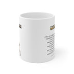 Siberian Ibex Coffee Mug – 11oz Ceramic Mug for Animals With Facts Series 2 Gifts