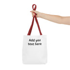 Personalized Tote Bag — Custom Text AOP Reusable Shopping Tote