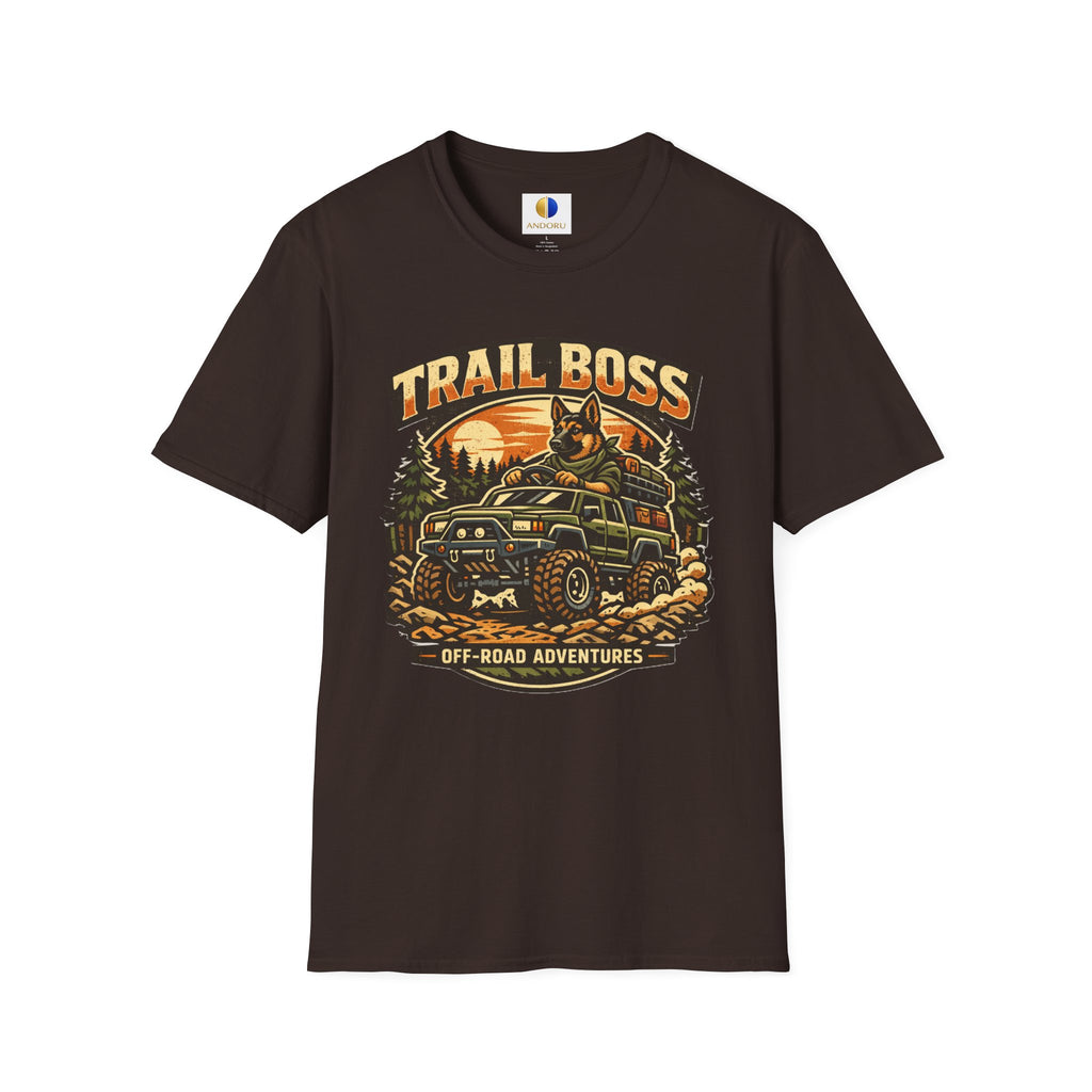Trail Boss Off-Road T-Shirt — Adventure Jeep Graphic Tee