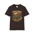 Trail Boss Off-Road T-Shirt — Adventure Jeep Graphic Tee