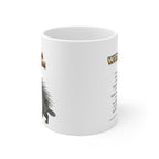 African Porcupine Coffee Mug – 11oz Ceramic Mug for Animals With Facts Series 1 Gifts