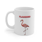 Flamingo Coffee Mug – 11oz Ceramic Mug for Animals With Facts Series 1 Gifts