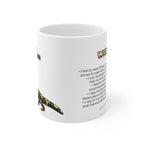 Fire Salamander Coffee Mug – 11oz Ceramic Mug for Animals With Facts Series 3 Gifts