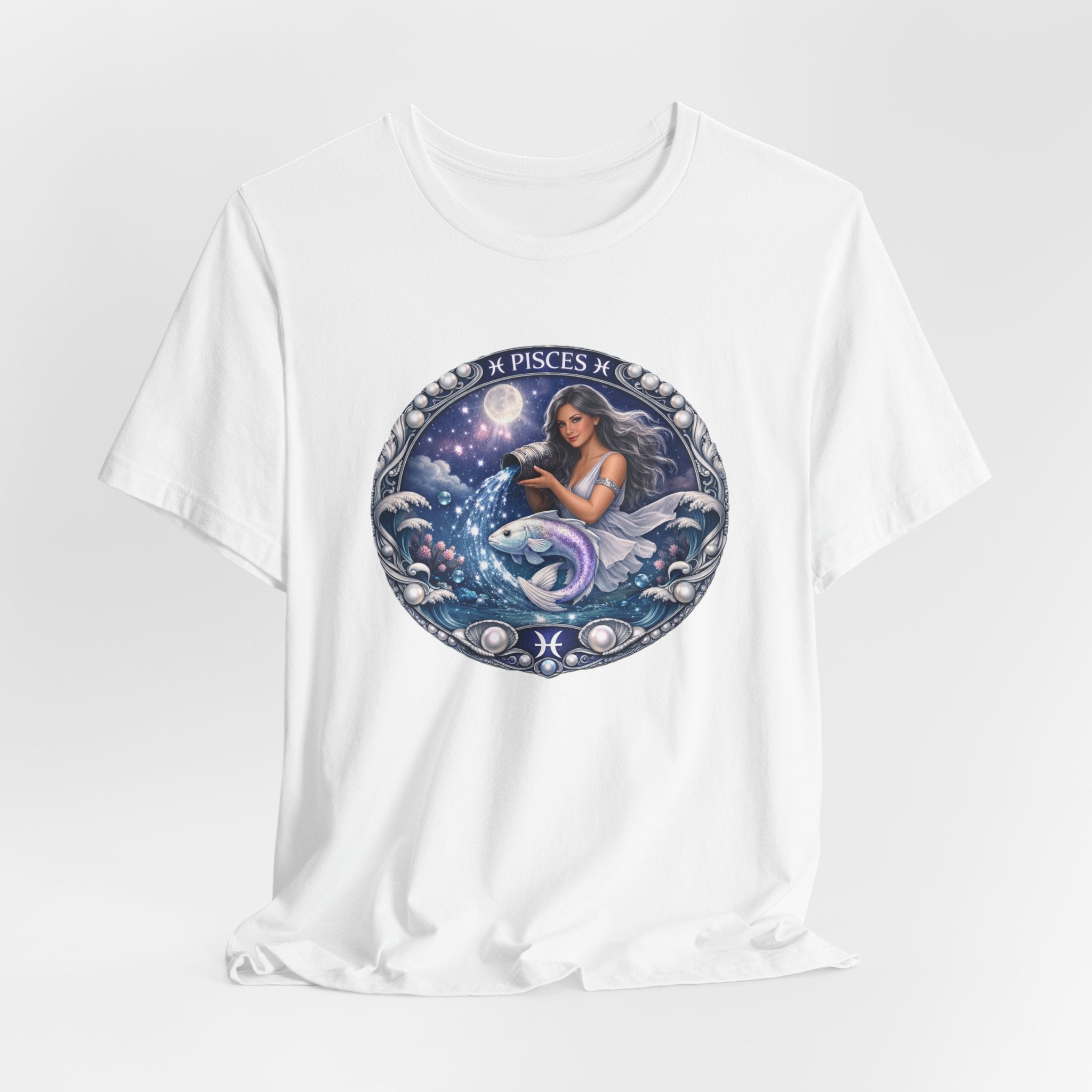 Pisces Zodiac Tee — Mystical Mermaid Astrology T-Shirt