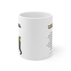 Mandrill Coffee Mug – 11oz Ceramic Mug for Animals With Facts Series 1 Gifts