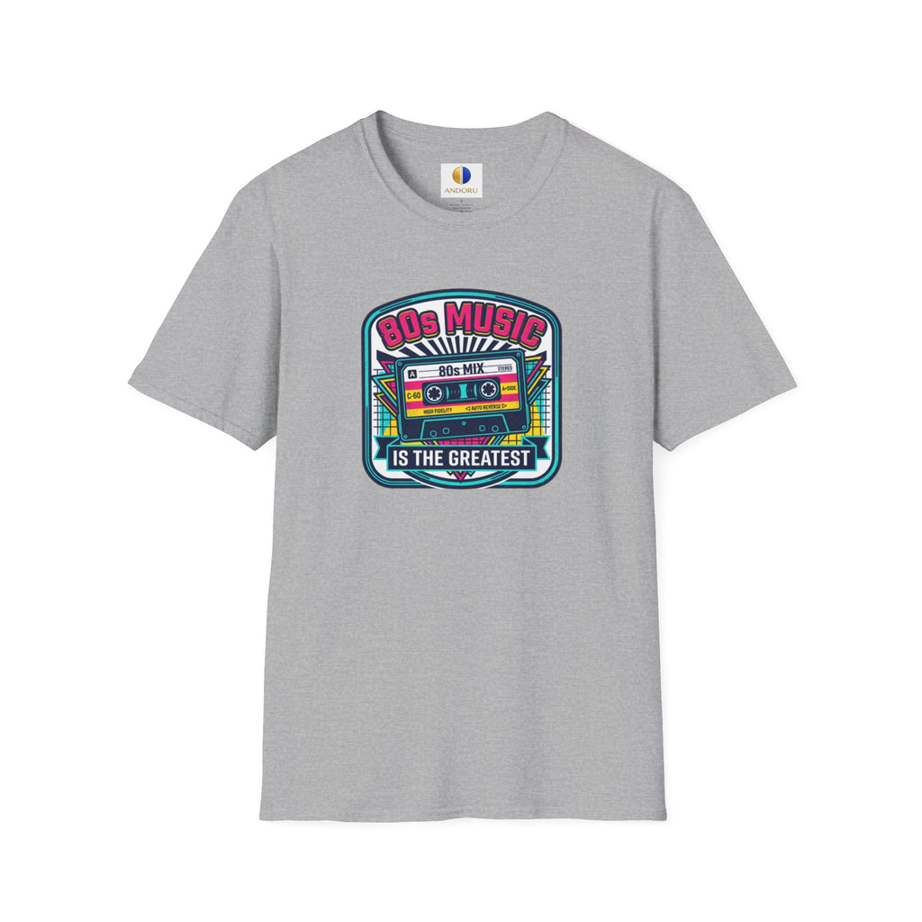 80s Music Cassette T-Shirt — Retro '80s Mix Is The Greatest Tee