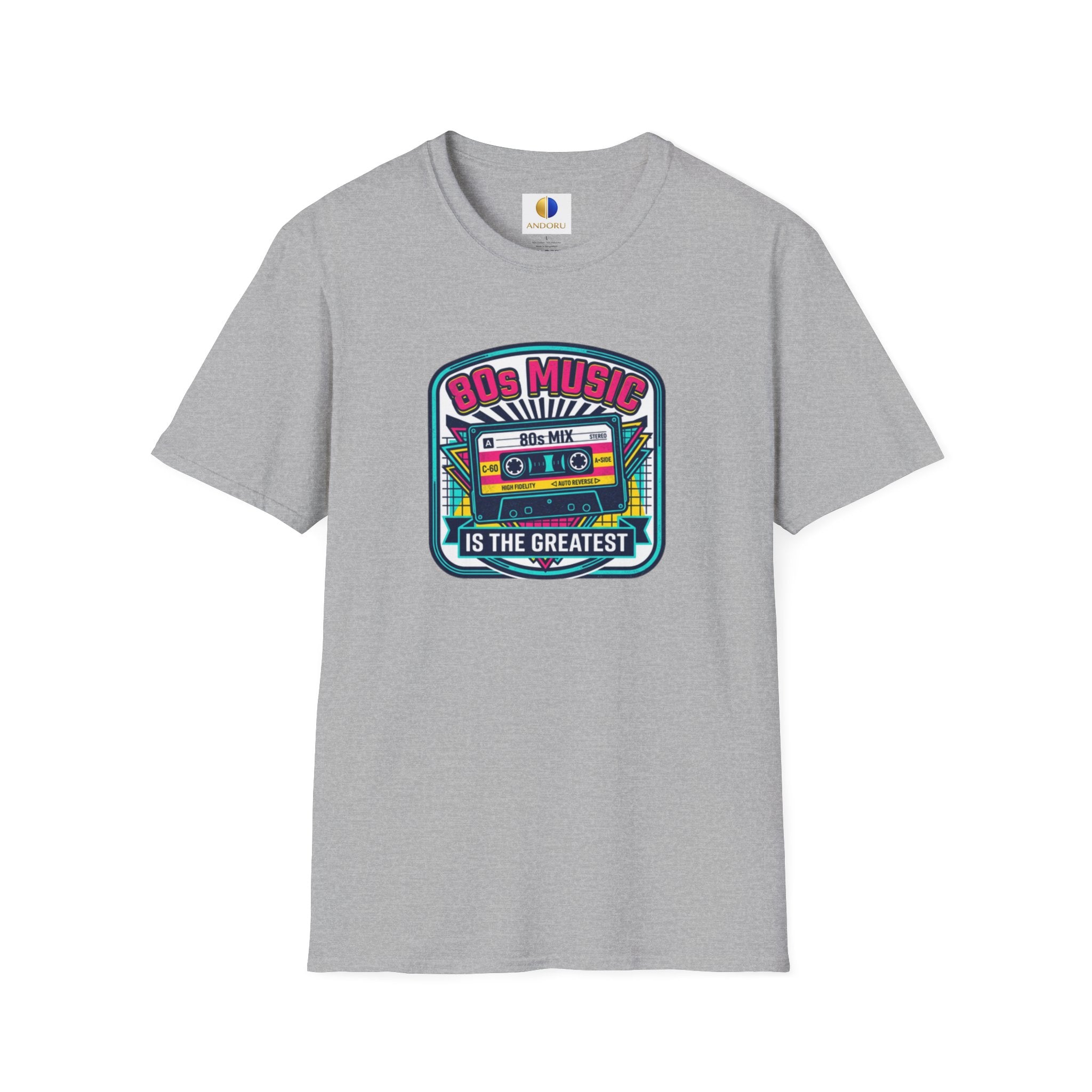 80s Music Cassette T-Shirt — Retro '80s Mix Is The Greatest Tee