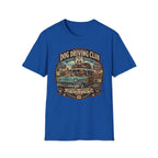 The Dog Driving Club T‑Shirt — Route 66 Retro Pet Road Trip Tee