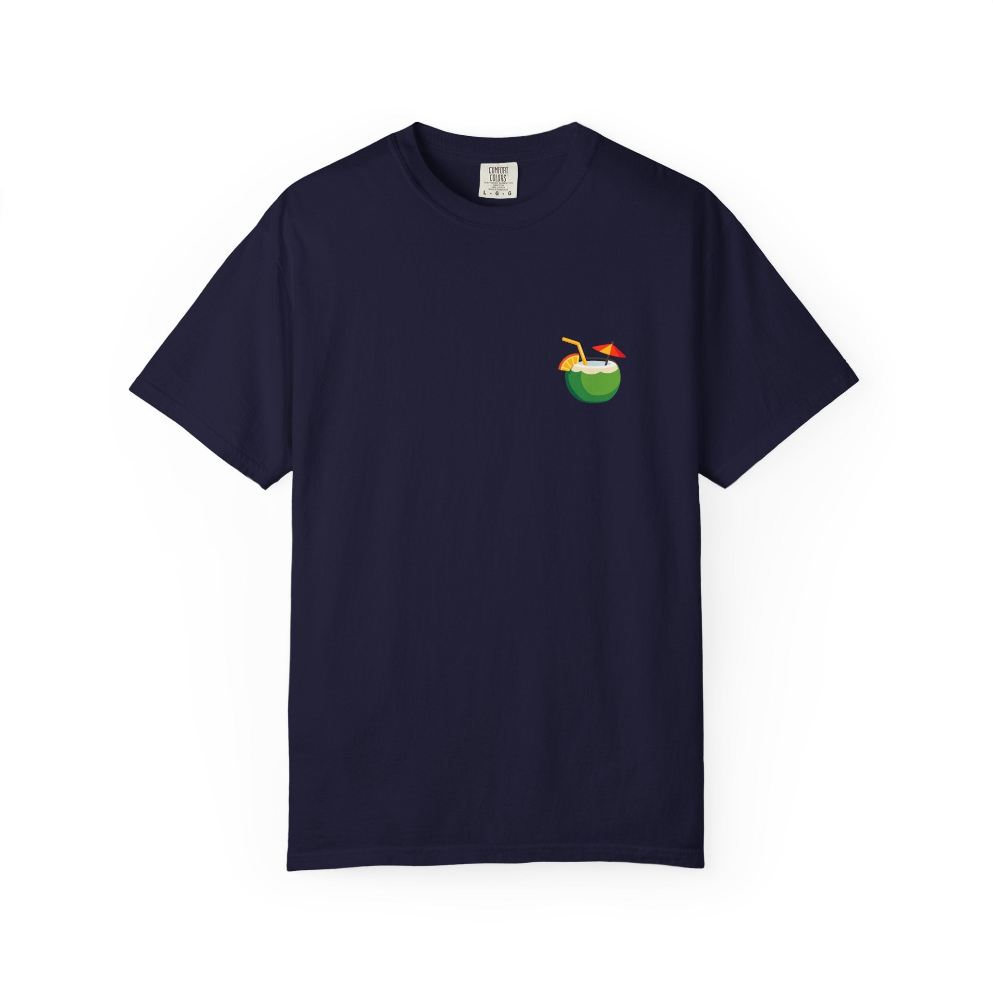 Coconut Cocktail Chest Pocket T-Shirt
