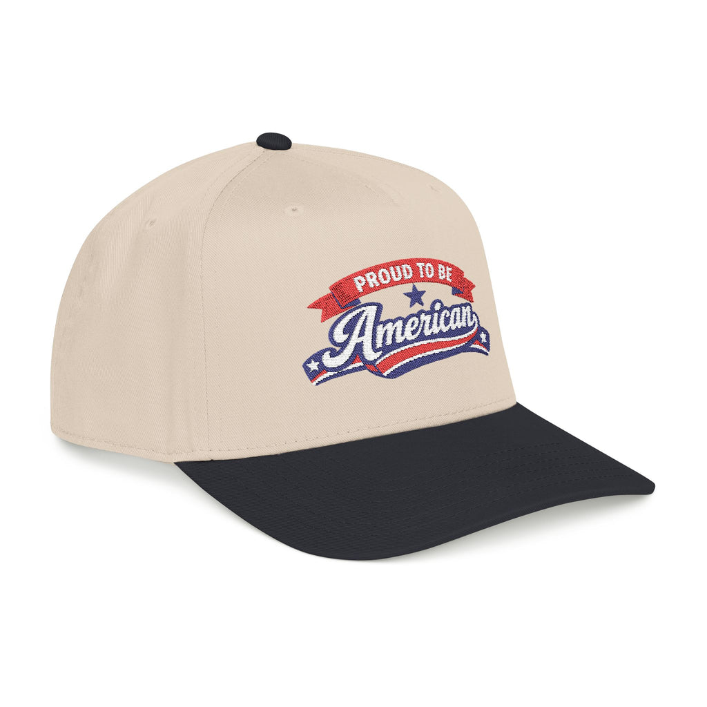 Proud to Be American Baseball Cap — Patriotic USA Snapback Hat