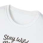 Stay Wild Moon Child Fox T-Shirt — Cute Woodland Animal Tee