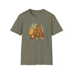 Bear at Campfire Tee