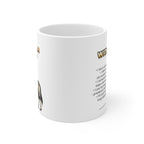 Gemsbok Oryx Coffee Mug – 11oz Ceramic Mug for Animals With Facts Series 1 Gifts