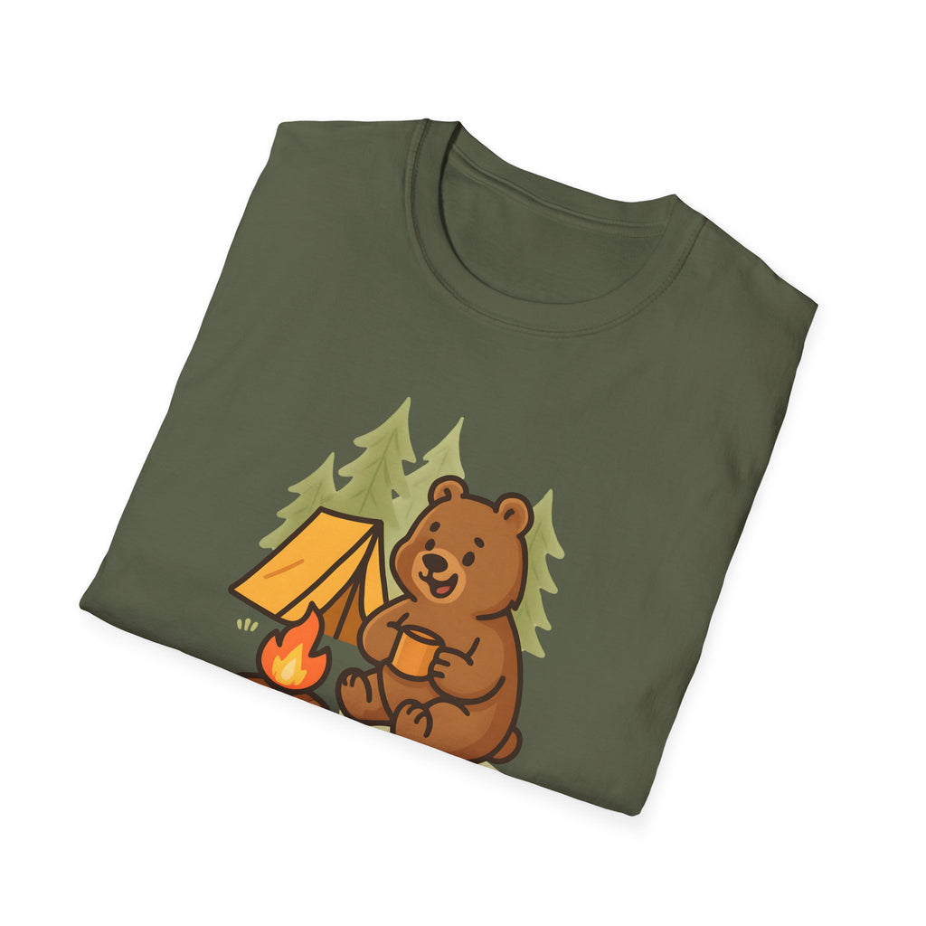 Bear at Campfire Tee