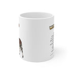Okapi Coffee Mug – 11oz Ceramic Mug for Animals With Facts Series 1 Gifts