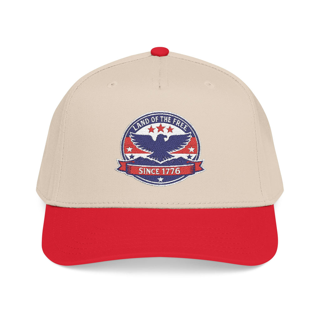 Patriotic Eagle Baseball Cap — Land of the Free Since 1776