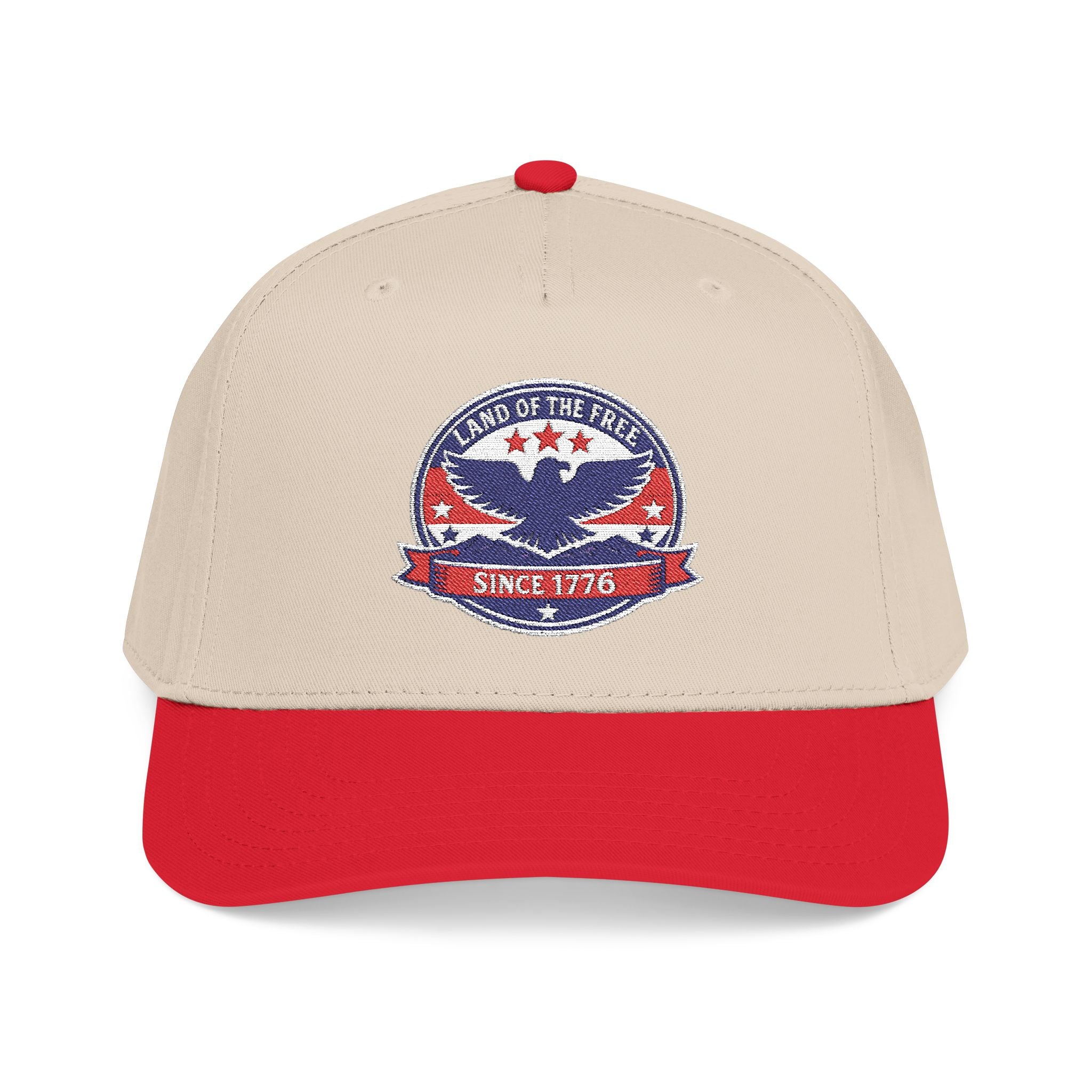 Patriotic Eagle Baseball Cap — Land of the Free Since 1776