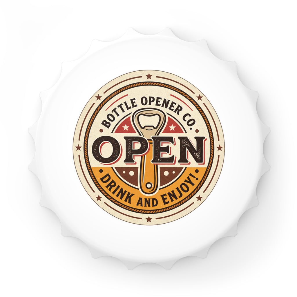 Open Drink and Enjoy Bottle Opener