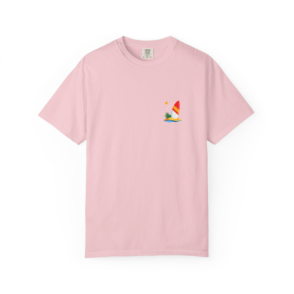 Beach Sailboat T-Shirt — Small Chest Graphic, Summer Vacation Tee