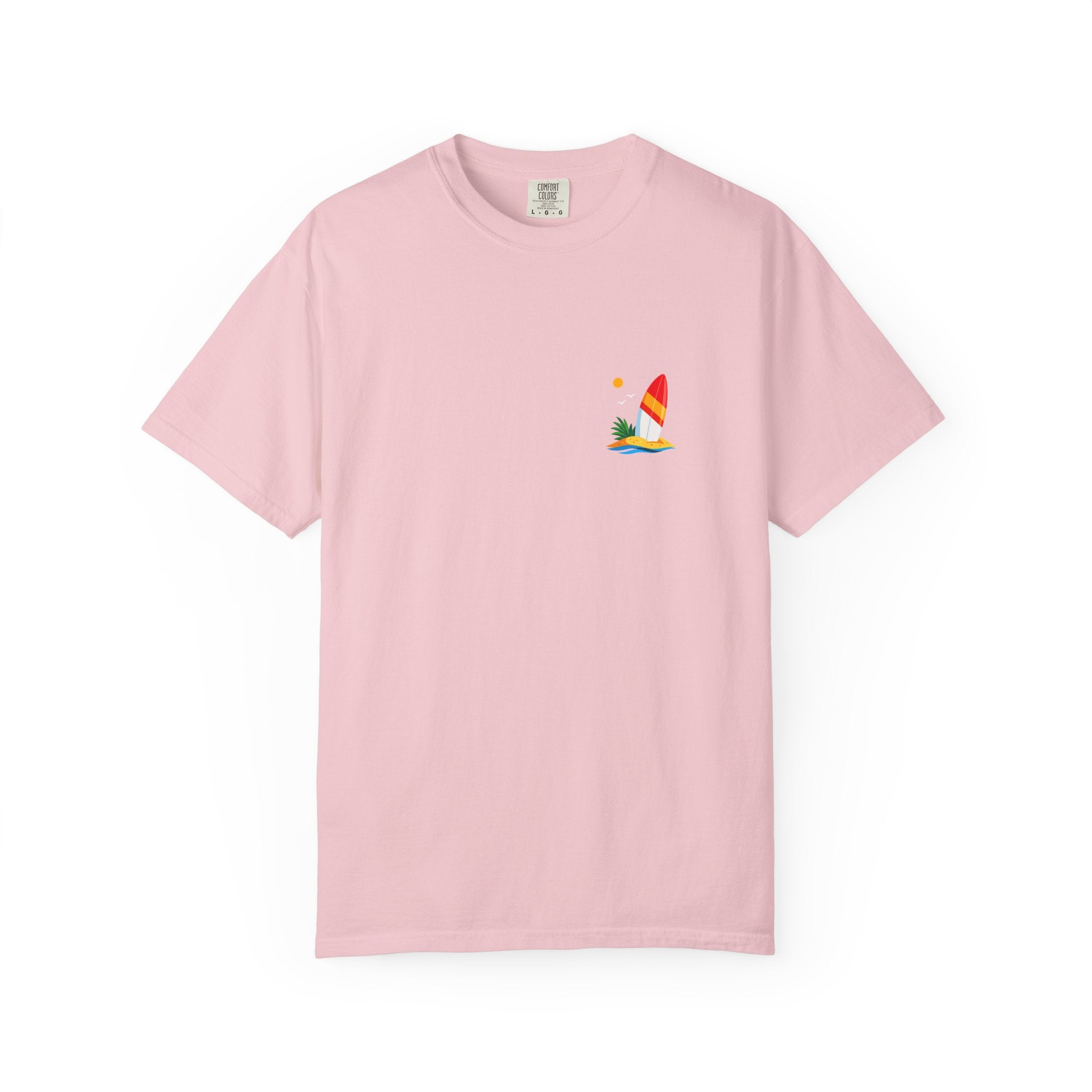 Beach Sailboat T-Shirt — Small Chest Graphic, Summer Vacation Tee