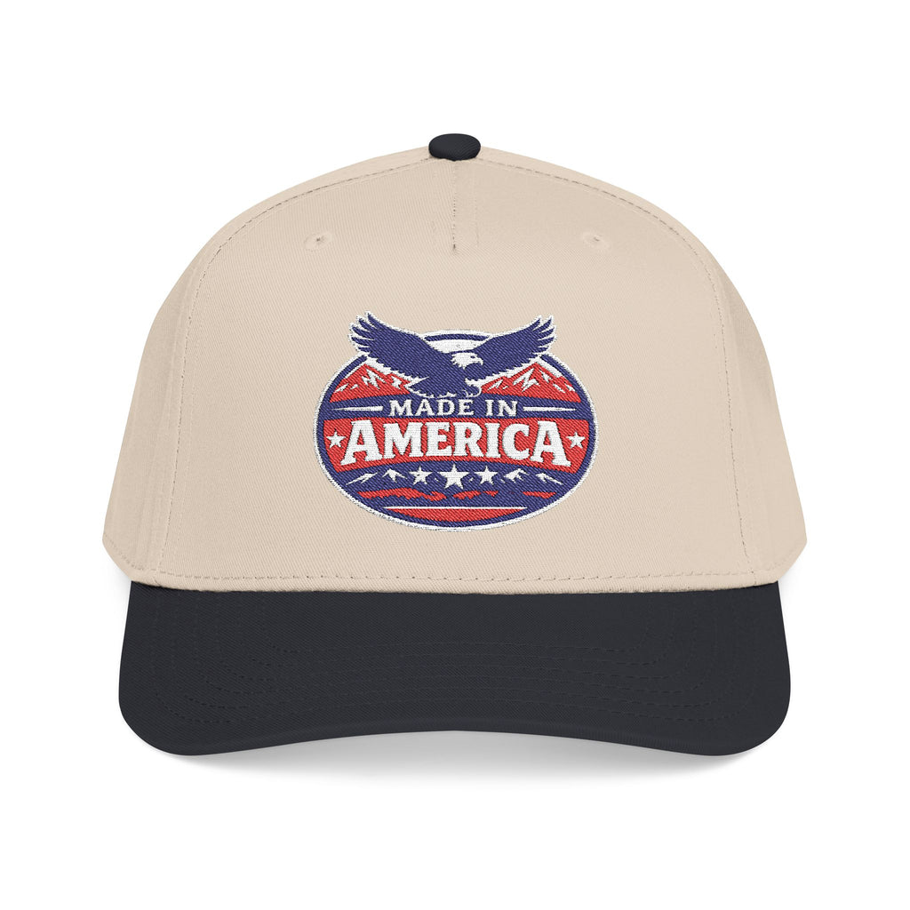 Made in America Baseball Cap - Patriotic Eagle Snapback