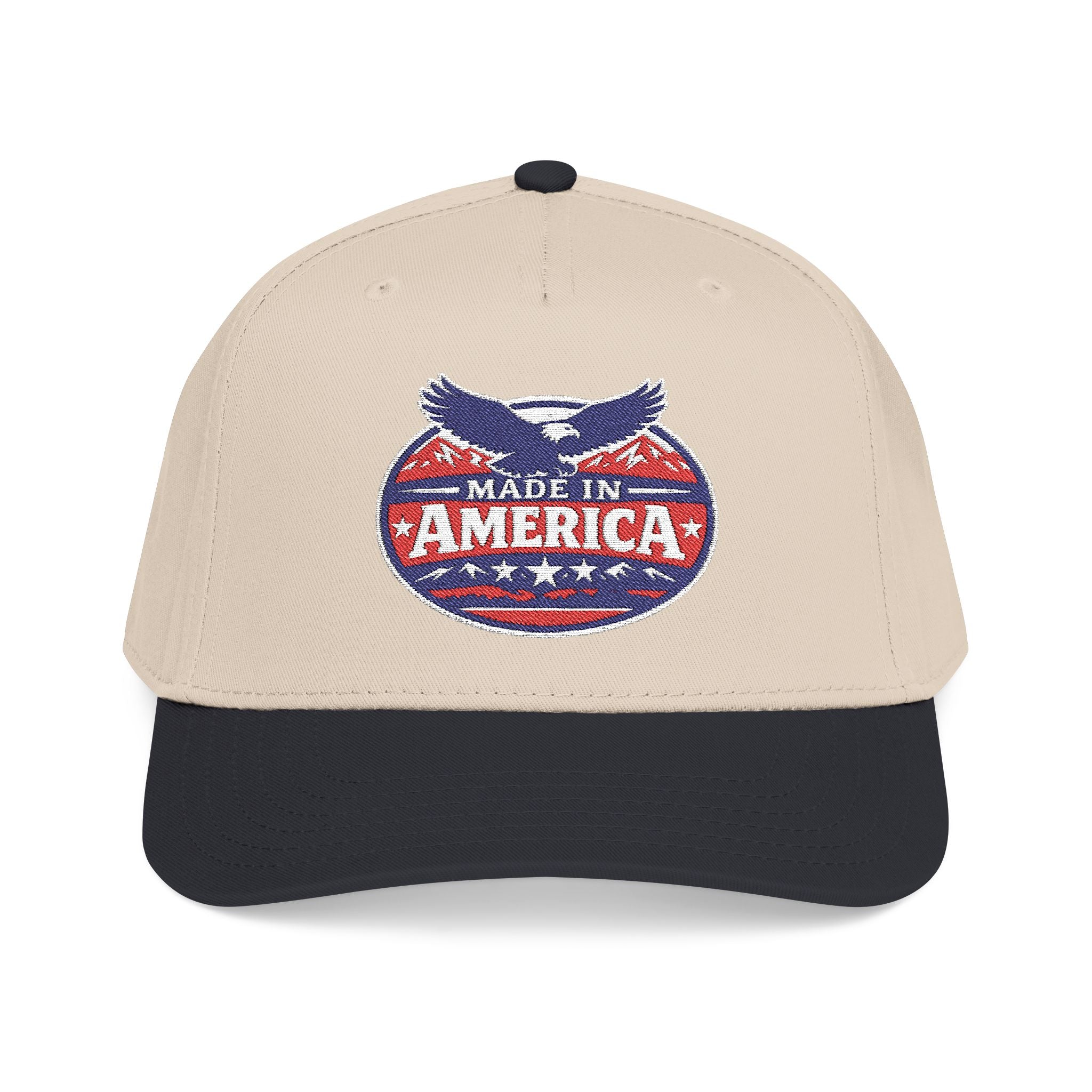 Made in America Baseball Cap - Patriotic Eagle Snapback