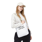 Personalized Tote Bag — Custom Text AOP Reusable Shopping Tote